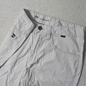TravisMathew Pants Mens 30/30 Light Gray Stretch Tencel Blend Golf Lightweight